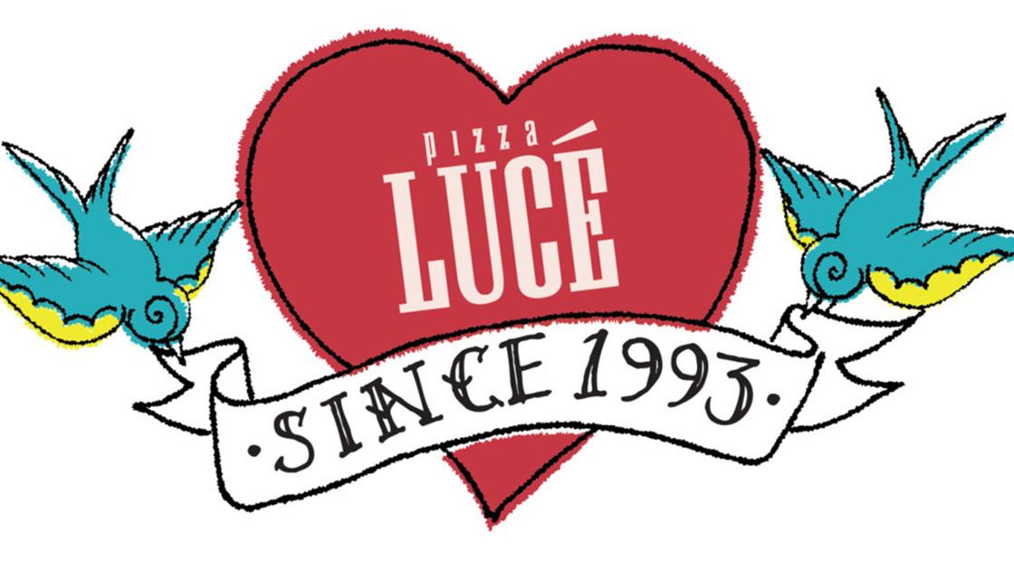 pizza luce logo pizza luce logo