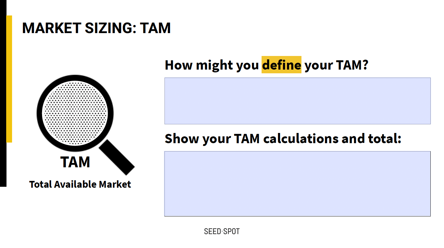 TAM Worksheet