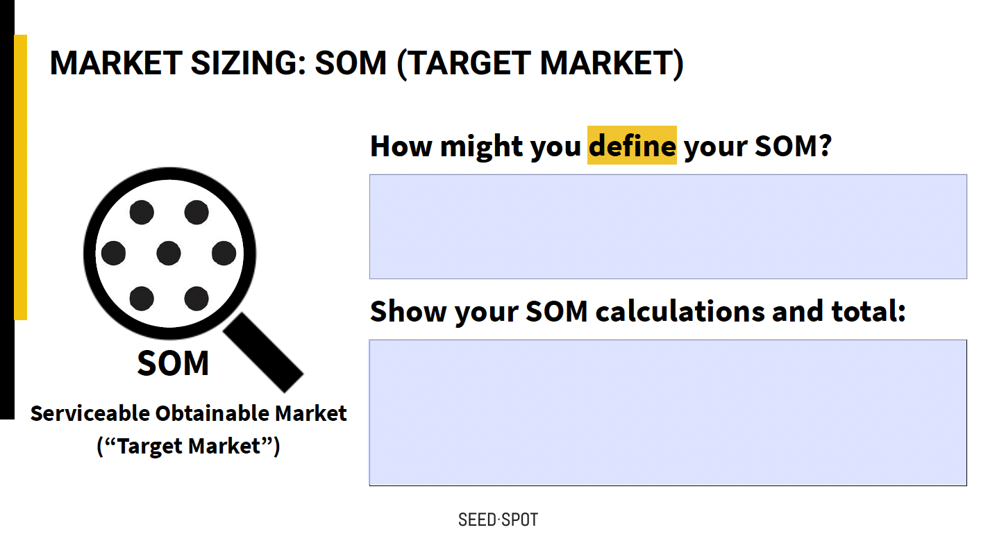 SOM Worksheet SOM Worksheet